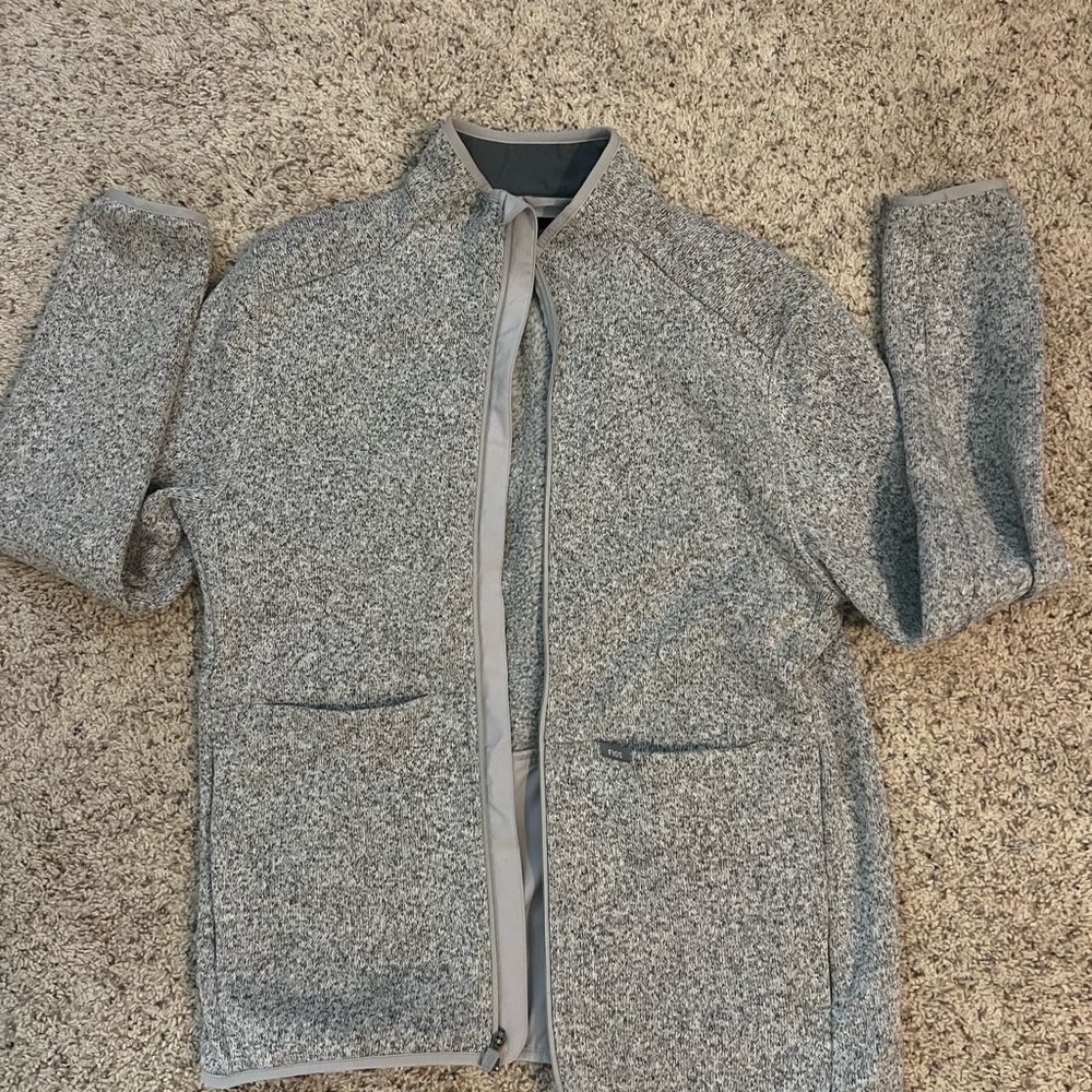 Figs Gray “On Shift” Knit Jacket